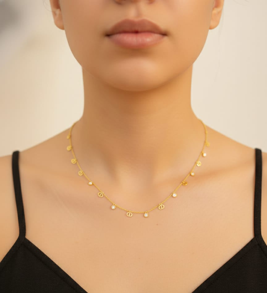 Minimal Luxe Gold Necklace | Anti-tarnish