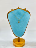 Black Mini Star Everyday Necklace