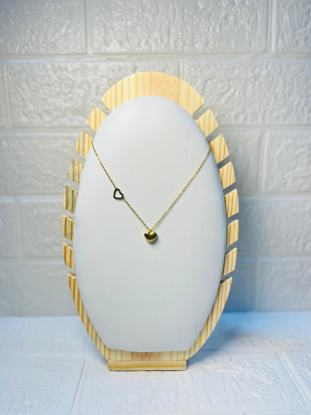 Minimal Heart Pendant Necklace | Anti-tarnish