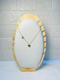 Minimal Heart Pendant Necklace | Anti-tarnish