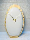 Princess Bow Pendant | Anti-tarnish