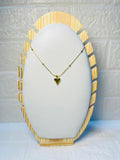 Eternal Heart Station Necklace | Anti-tarnish