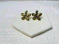 Golden Bloom Stud Earrings | Anti-tarnish